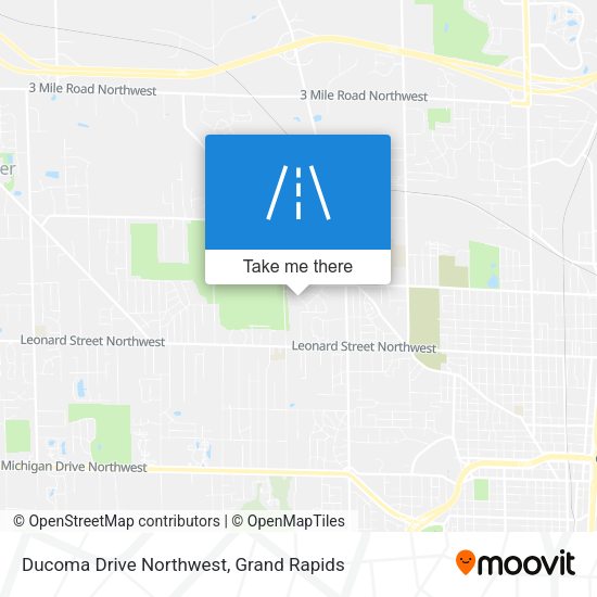 Mapa de Ducoma Drive Northwest