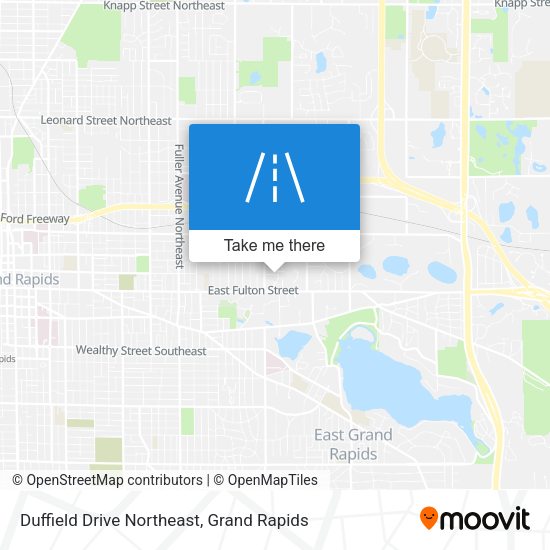 Duffield Drive Northeast map