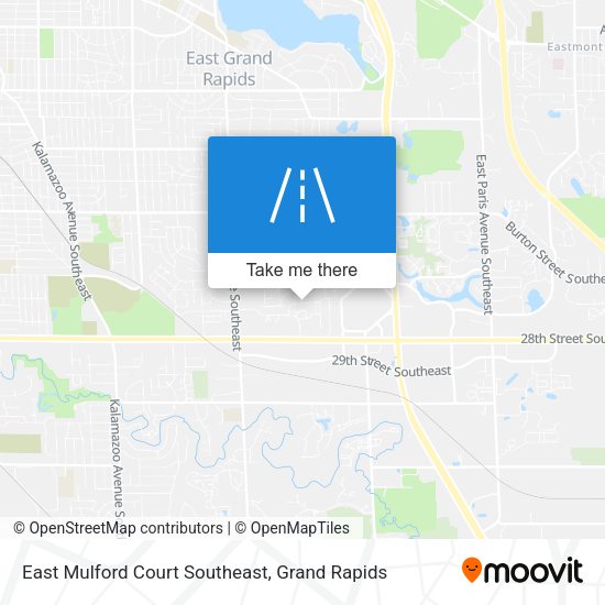 East Mulford Court Southeast map