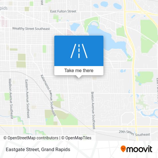 Mapa de Eastgate Street