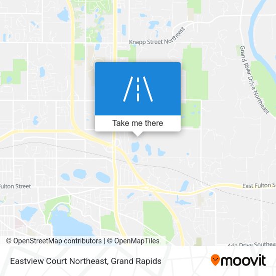 Mapa de Eastview Court Northeast
