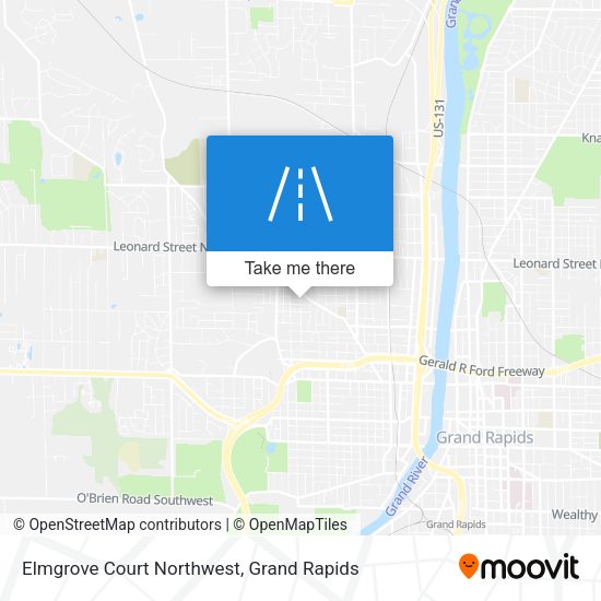 Elmgrove Court Northwest map