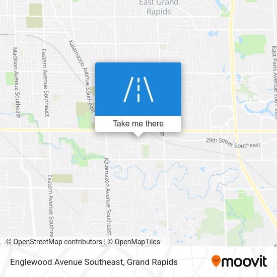 Englewood Avenue Southeast map