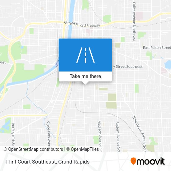 Mapa de Flint Court Southeast