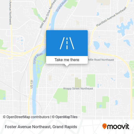 Mapa de Foster Avenue Northeast