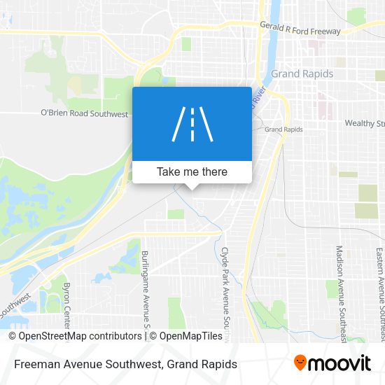 Mapa de Freeman Avenue Southwest