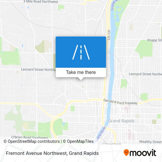 Fremont Avenue Northwest map