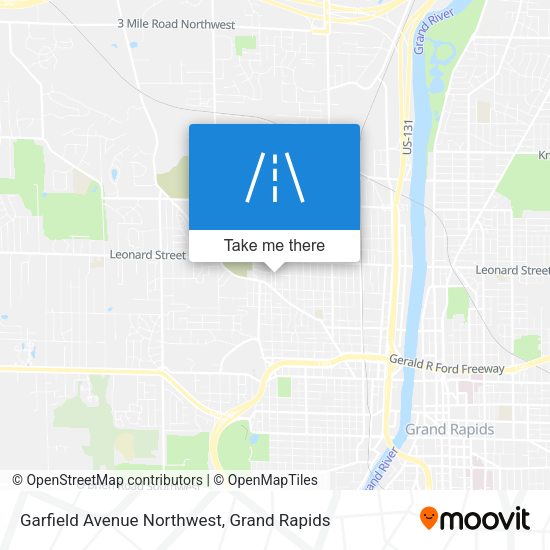 Mapa de Garfield Avenue Northwest