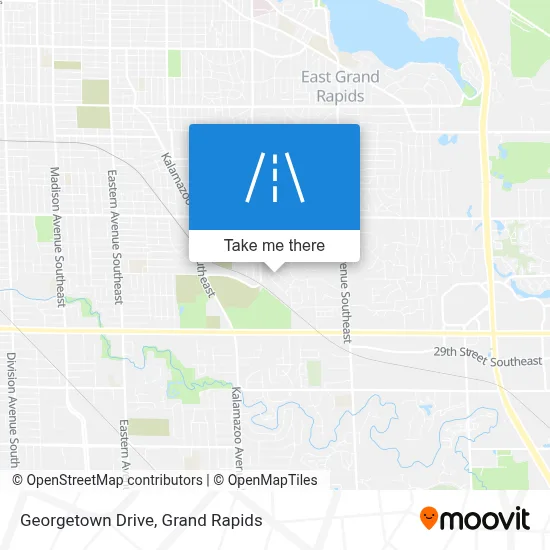 Georgetown Drive map