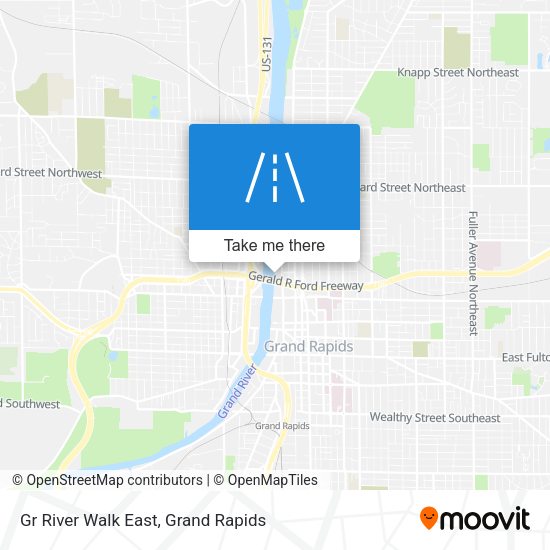 Mapa de Gr River Walk East