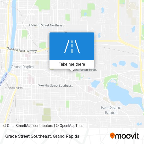Mapa de Grace Street Southeast
