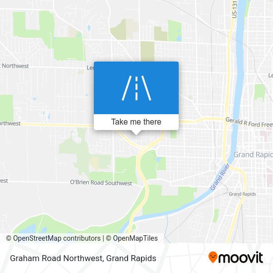 Mapa de Graham Road Northwest