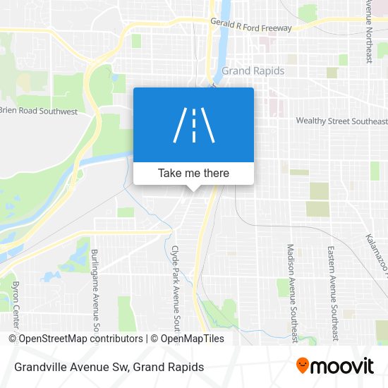 Mapa de Grandville Avenue Sw
