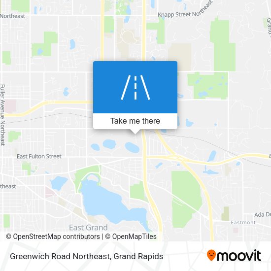 Greenwich Road Northeast map
