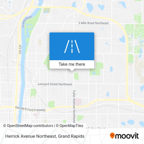 Herrick Avenue Northeast map