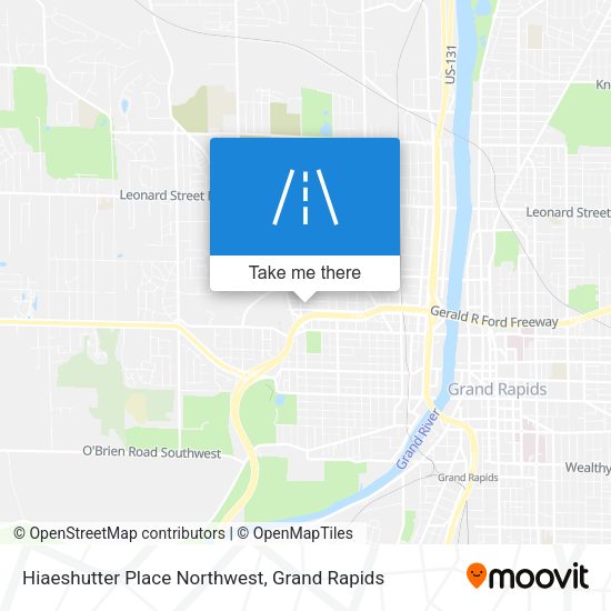 Hiaeshutter Place Northwest map