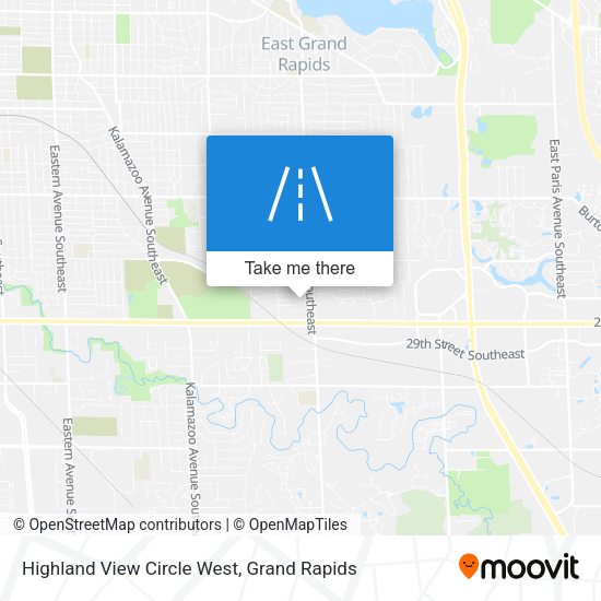 Mapa de Highland View Circle West