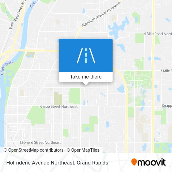Holmdene Avenue Northeast map