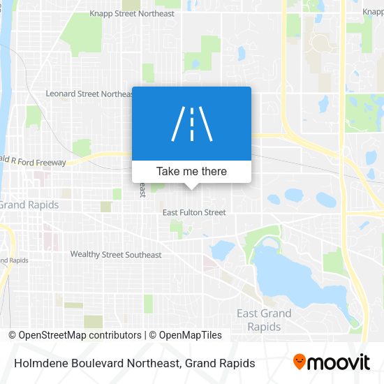Mapa de Holmdene Boulevard Northeast