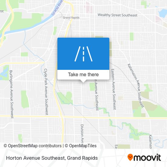 Horton Avenue Southeast map
