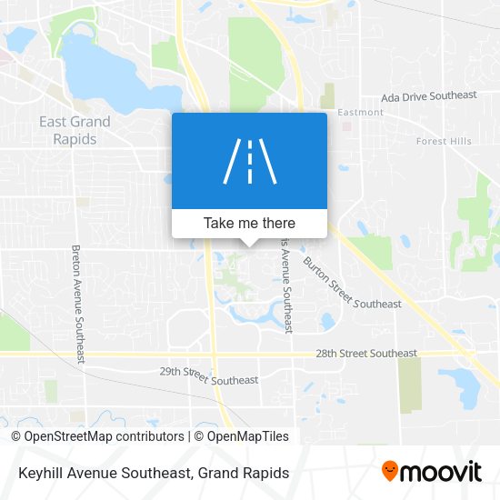 Mapa de Keyhill Avenue Southeast