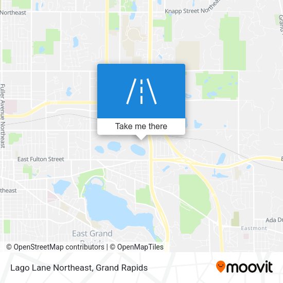 Lago Lane Northeast map