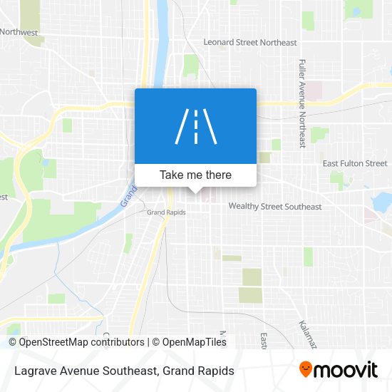 Lagrave Avenue Southeast map