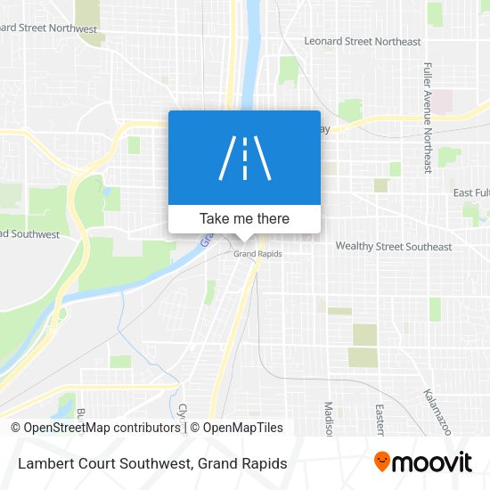 Mapa de Lambert Court Southwest