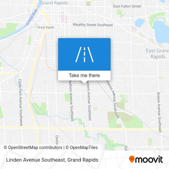Linden Avenue Southeast map