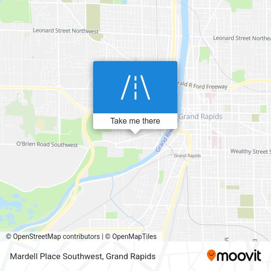 Mardell Place Southwest map