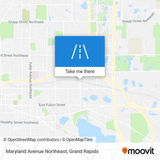 Mapa de Maryland Avenue Northeast