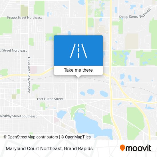 Maryland Court Northeast map