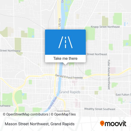 Mason Street Northwest map