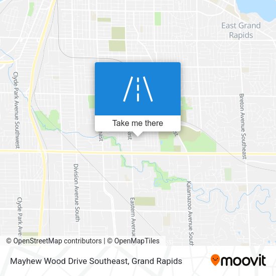 Mapa de Mayhew Wood Drive Southeast