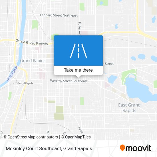 Mckinley Court Southeast map