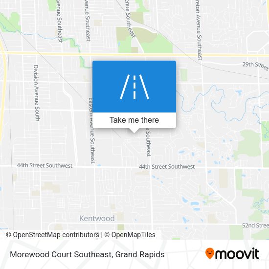 Morewood Court Southeast map