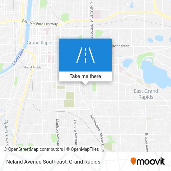 Mapa de Neland Avenue Southeast