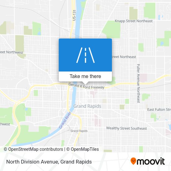 Mapa de North Division Avenue