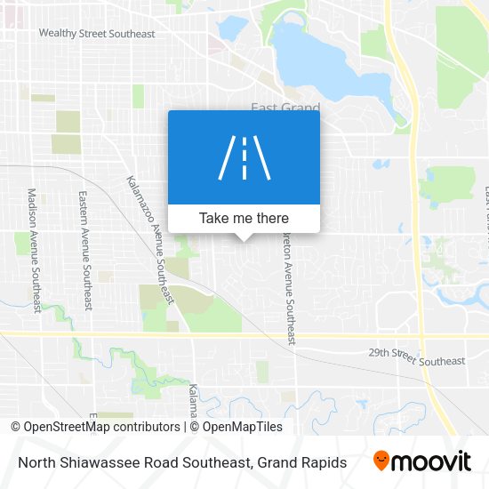 Mapa de North Shiawassee Road Southeast