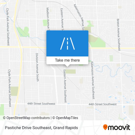 Mapa de Pastiche Drive Southeast