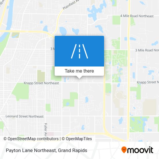 Mapa de Payton Lane Northeast