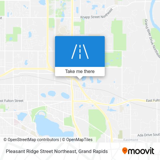 Pleasant Ridge Street Northeast map