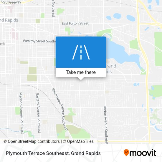 Plymouth Terrace Southeast map