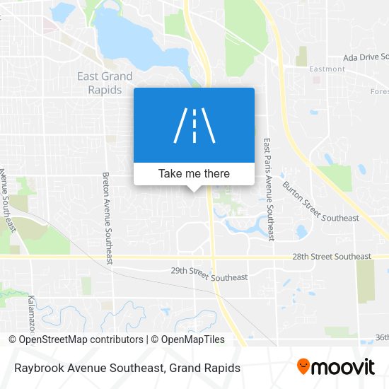 Raybrook Avenue Southeast map
