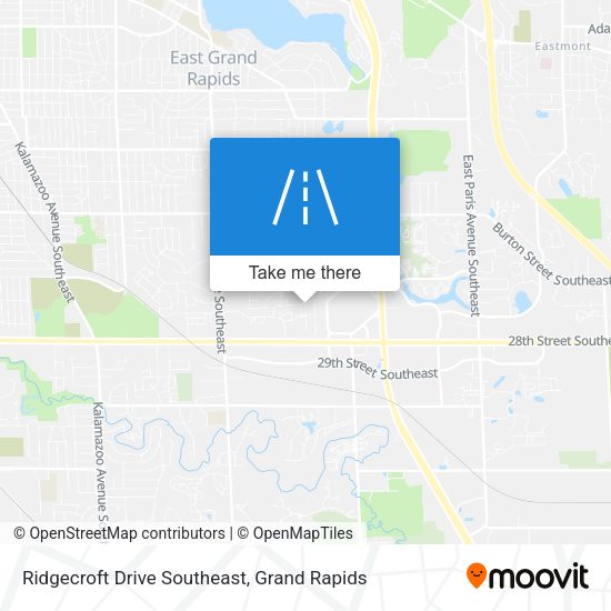 Mapa de Ridgecroft Drive Southeast