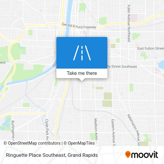 Mapa de Ringuette Place Southeast