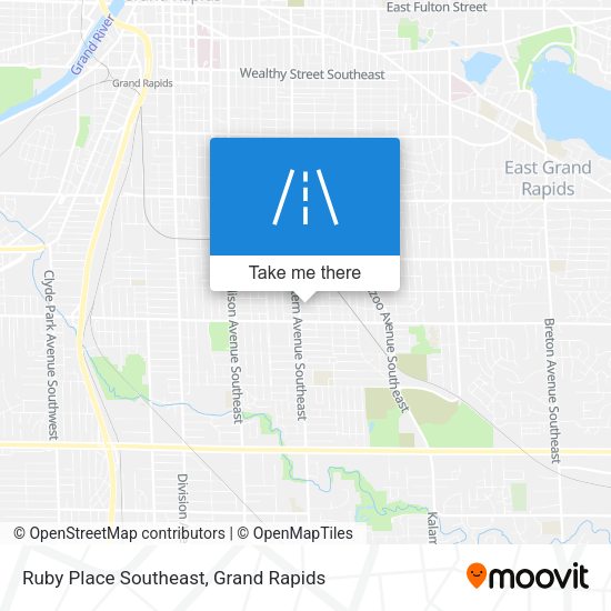 Ruby Place Southeast map