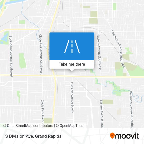 Mapa de S Division Ave