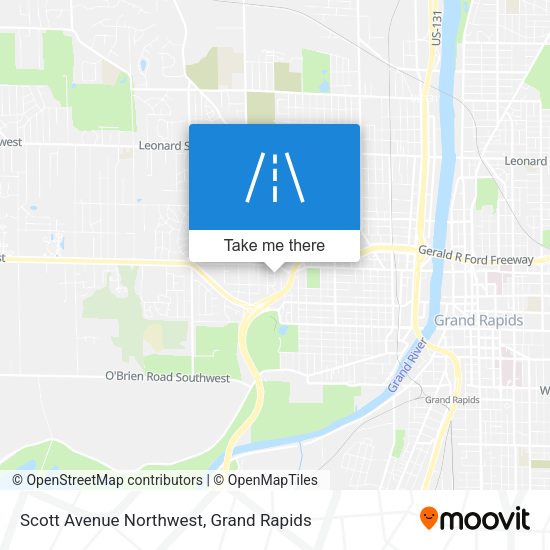 Mapa de Scott Avenue Northwest