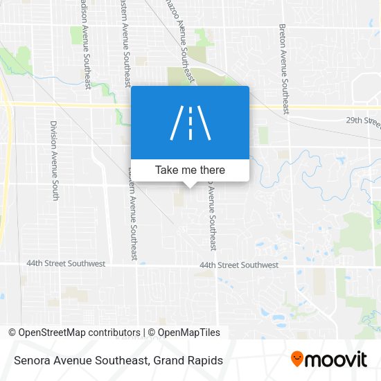 Mapa de Senora Avenue Southeast